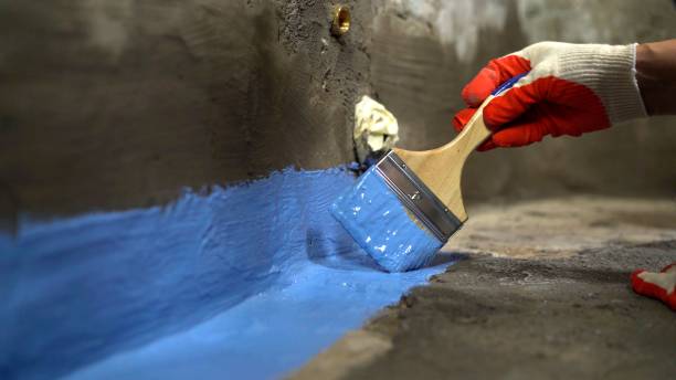 Large-scale Vapor Barrier Installation work completed in Davisburg, MI by SJ Waterproofing Pros